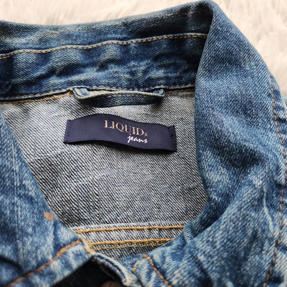 Liquid Jeans Denim Jacket Blue - Medium - Picture 3 of 3